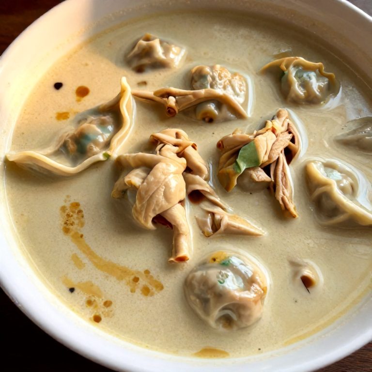 Thai Dumpling Soup